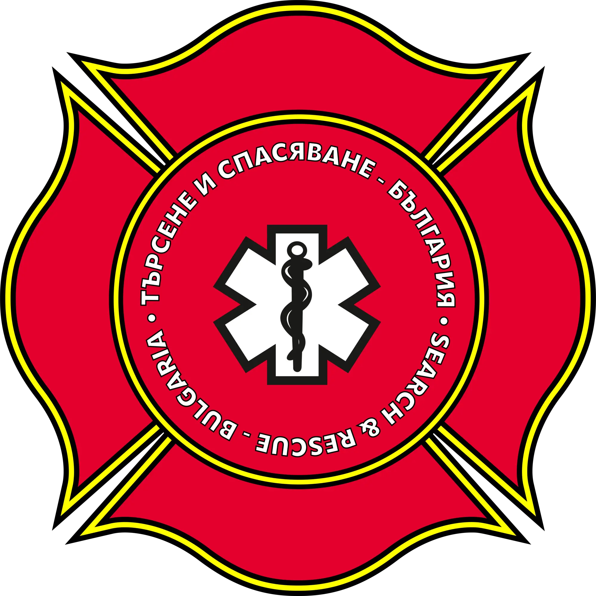 Търсене и спасяване лого